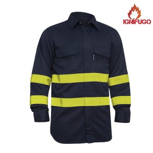 CAMISA DE PROTECÇÃO RETARDADORA DE CHAMA SARECO ADEEPI AV (ALGODÃO)