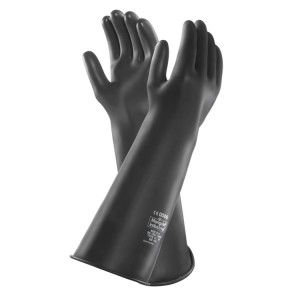 Luvas de proteção química em látex de borracha Emperor™ Mediumweight ME104