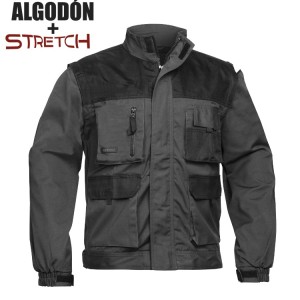 CASACO DE TRABALHO FORTE STRETCH COTTON ADEEPI