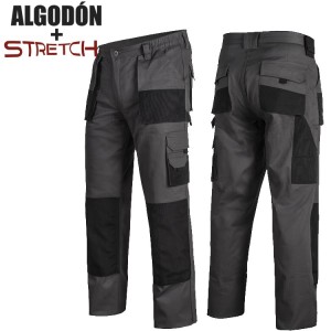 CALÇAS DE TRABALHO FORTE COTTON STRETCH ADEEPI